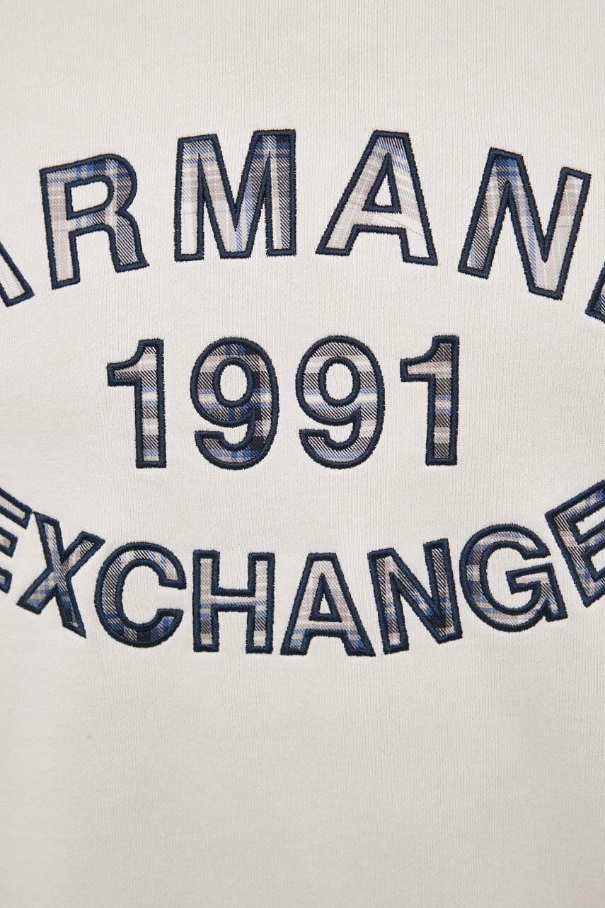 Бежевый свитшот Armani Exchange